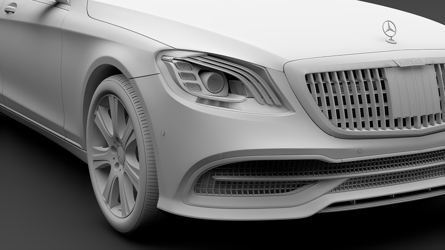 Mercedes Maybach S 650 Pullman Guard in Vehicles - product preview 13