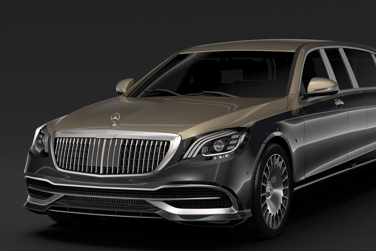 Mercedes Maybach S 650 Pullman VV222 in Vehicles - product preview 8