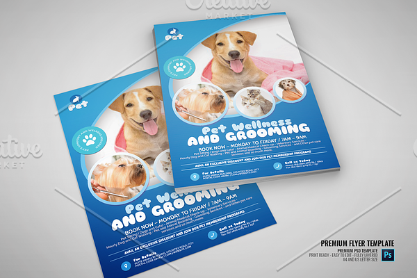 Pet Grooming Promotional Flyer