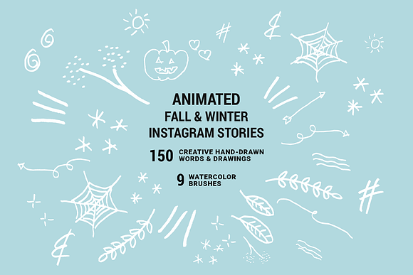ANIMATED Instagram Stories Bundle in Instagram Templates - product preview 21