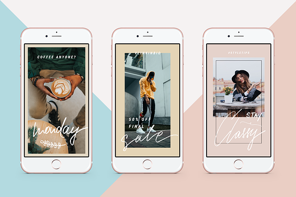 ANIMATED Instagram Stories Bundle in Instagram Templates - product preview 24