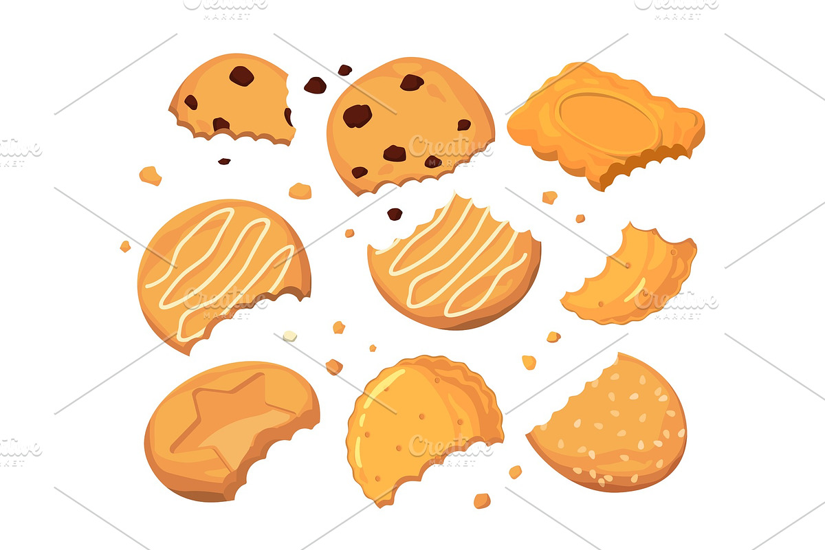 Traces from stings on the cookies in Graphics - product preview 8