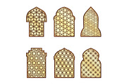 Islamic classical windows and doors