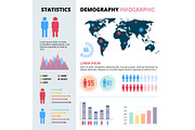 Infographic concept design of people