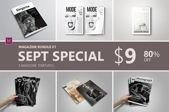 Magazine Bundle #1 in Magazine Templates - product preview 6