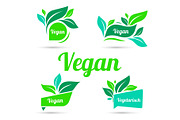 Bio, Ecology, Organic logos and