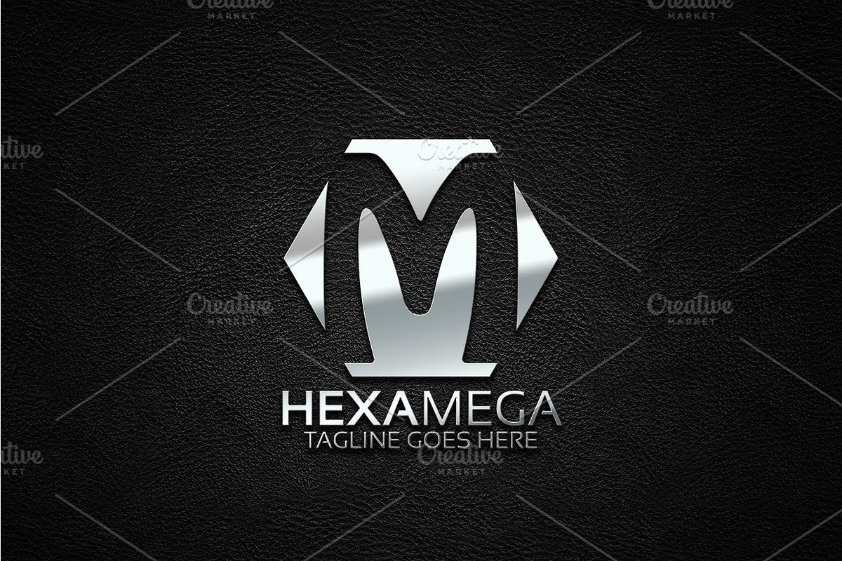 Mega Hexa Logo in Logo Templates - product preview 8