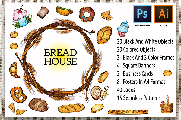 Bread house kit