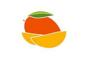Mango glyph color icon