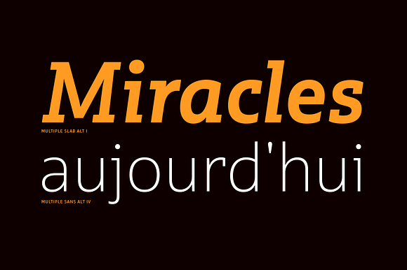 Multiple in Sans-Serif Fonts - product preview 6
