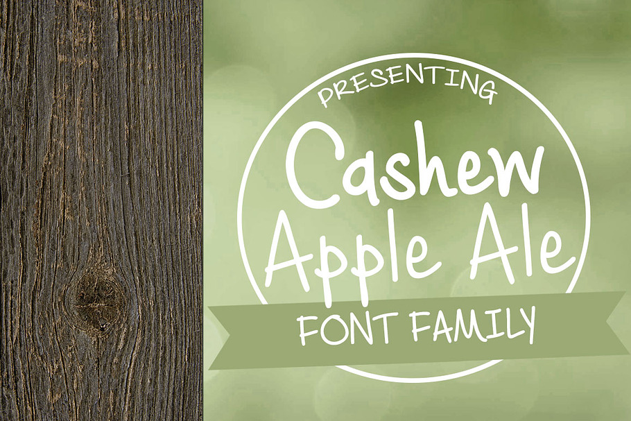 Cashew Apple Ale Font Family in Script Fonts - product preview 8
