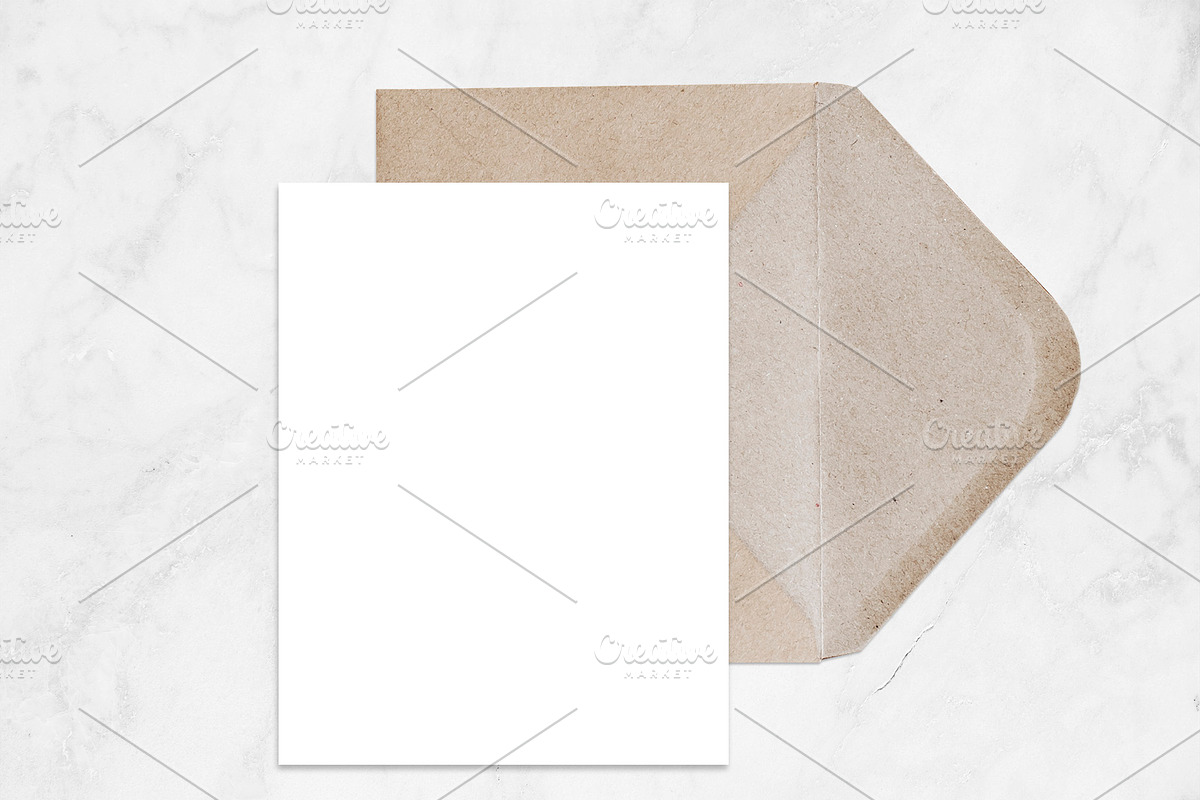 Modern Greeting Card Mockup in Print Mockups - product preview 8