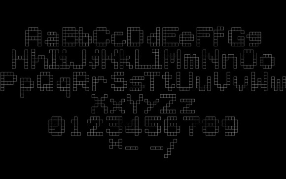 MS Pixelated Font for 3D Apps in Sans-Serif Fonts - product preview 2