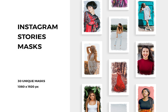 Instagram Stories Masks in Instagram Templates - product preview 4