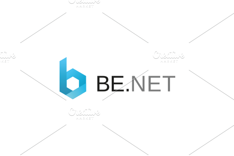 BE.NET in Logo Templates - product preview 8