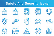 Safety and Security Icons