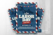 Labor Day Flyer Psd
