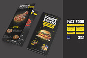 Fast Food Tri-fold Template