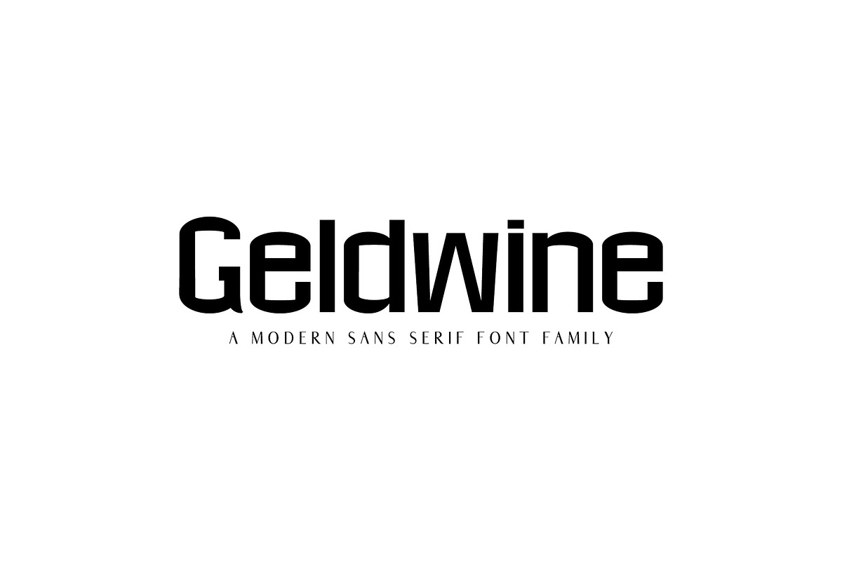 Geldwine Sans Serif Font Family in Sans-Serif Fonts - product preview 8