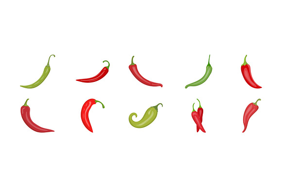 30 Chili Pepper Vector Icons in Icons - product preview 3