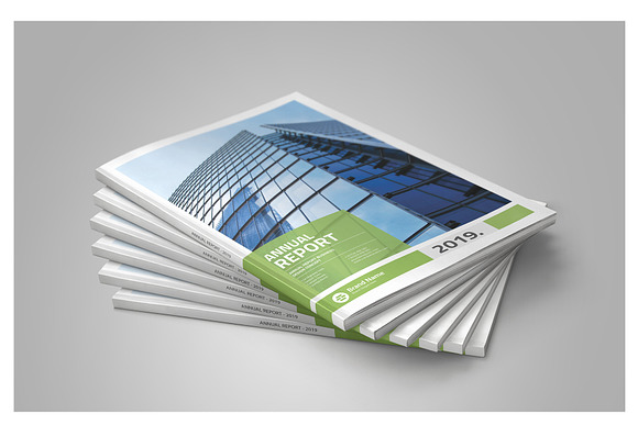 Info Annual Report in Brochure Templates - product preview 1