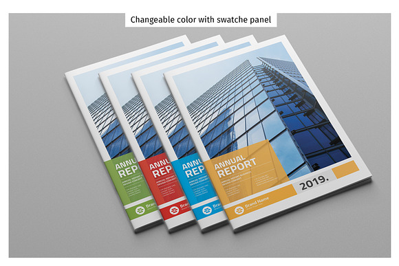 Info Annual Report in Brochure Templates - product preview 2