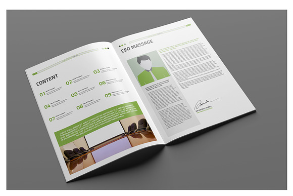 Info Annual Report in Brochure Templates - product preview 5