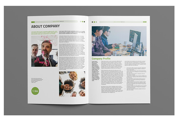 Info Annual Report in Brochure Templates - product preview 6