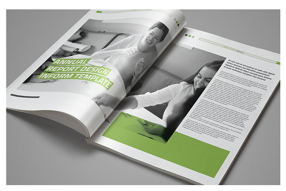 Info Annual Report in Brochure Templates - product preview 7