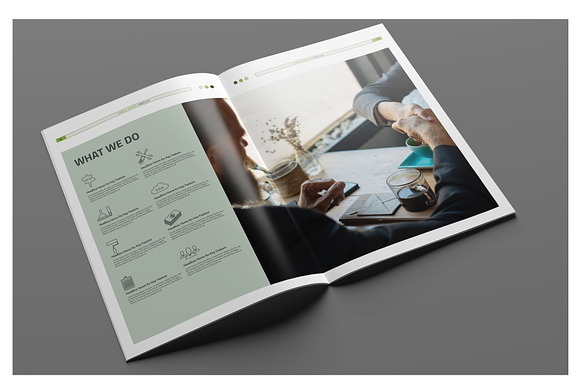Info Annual Report in Brochure Templates - product preview 13