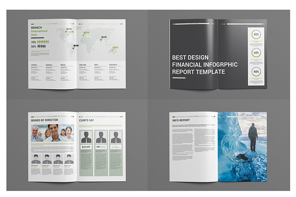 Info Annual Report in Brochure Templates - product preview 19