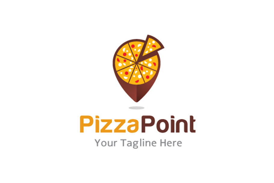 Pizza Point Logo in Logo Templates - product preview 8
