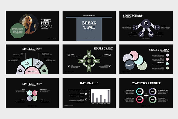 Bruto : Real Estate Powerpoint in Presentation Templates - product preview 5