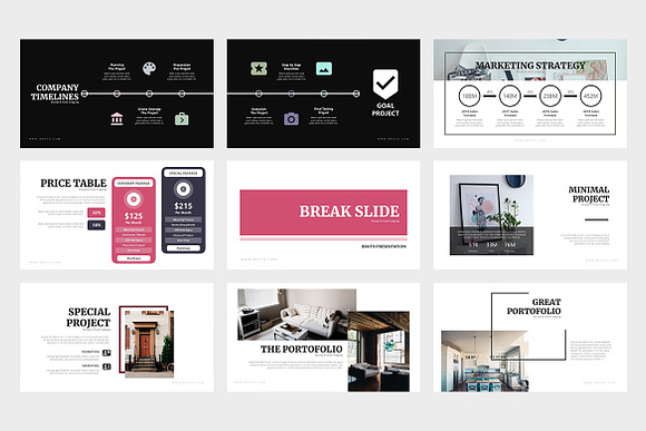 Bruto : Real Estate Powerpoint in Presentation Templates - product preview 8