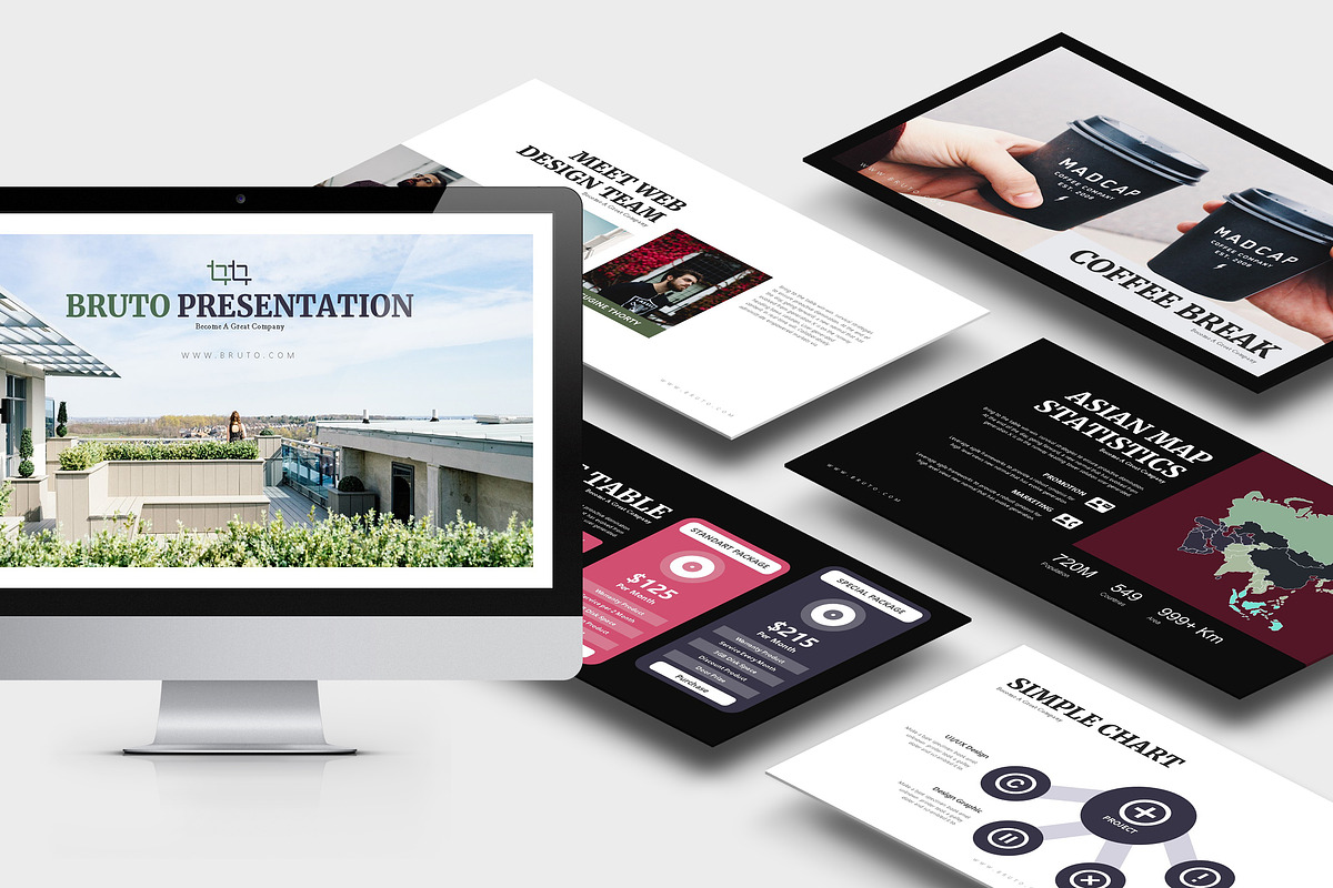 Bruto : Real Estate Keynote Template in Keynote Templates - product preview 8