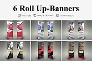 Roll Up Banners - 6 Templates
