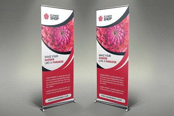 Roll Up Banners - 6 Templates in Templates - product preview 1