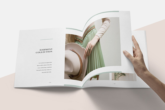 Ginkgo Lookbook Template in Brochure Templates - product preview 2