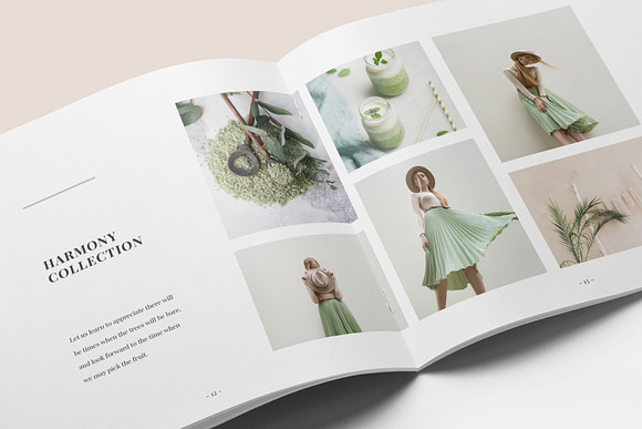 Ginkgo Lookbook Template in Brochure Templates - product preview 3