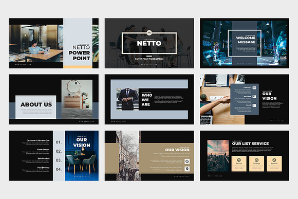 Netto : Real Estate Google Slides in Google Slides Templates - product preview 1