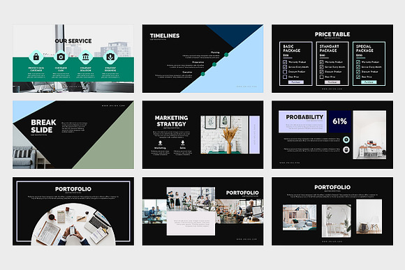Union : Pitch Deck Google Slides  in Google Slides Templates - product preview 2