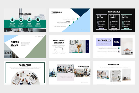 Union : Pitch Deck Google Slides  in Google Slides Templates - product preview 8