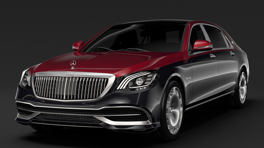 Mercedes Maybach S 560 4Matic X222 in Vehicles - product preview 1