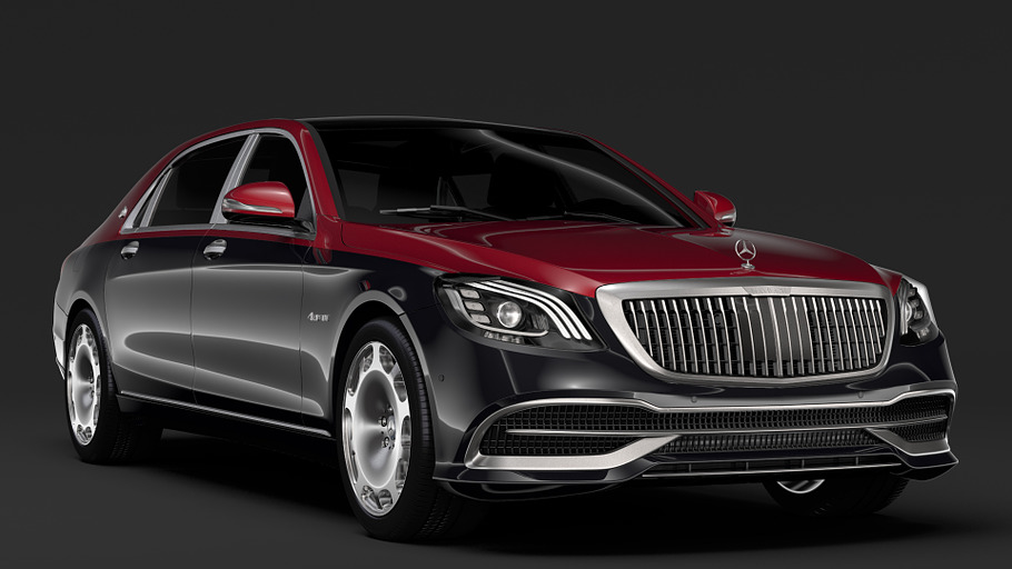 Mercedes Maybach S 560 4Matic X222 in Vehicles - product preview 2