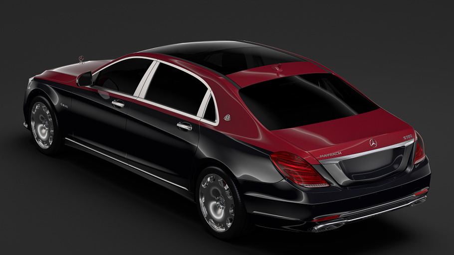 Mercedes Maybach S 560 4Matic X222 in Vehicles - product preview 6