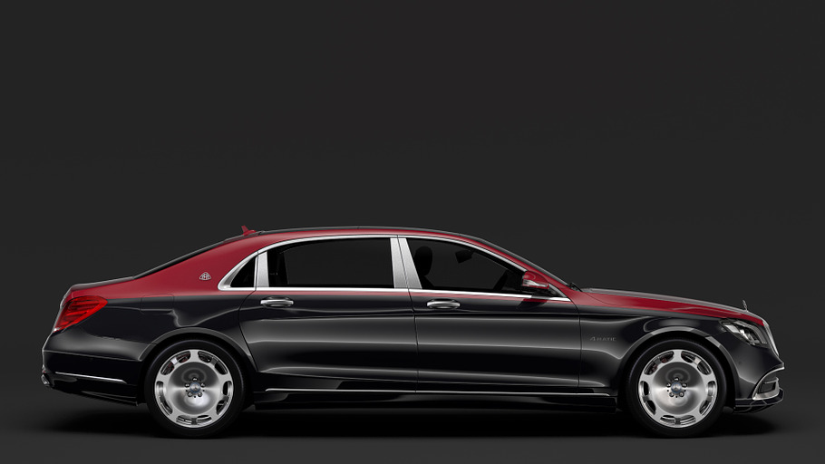 Mercedes Maybach S 560 4Matic X222 in Vehicles - product preview 7