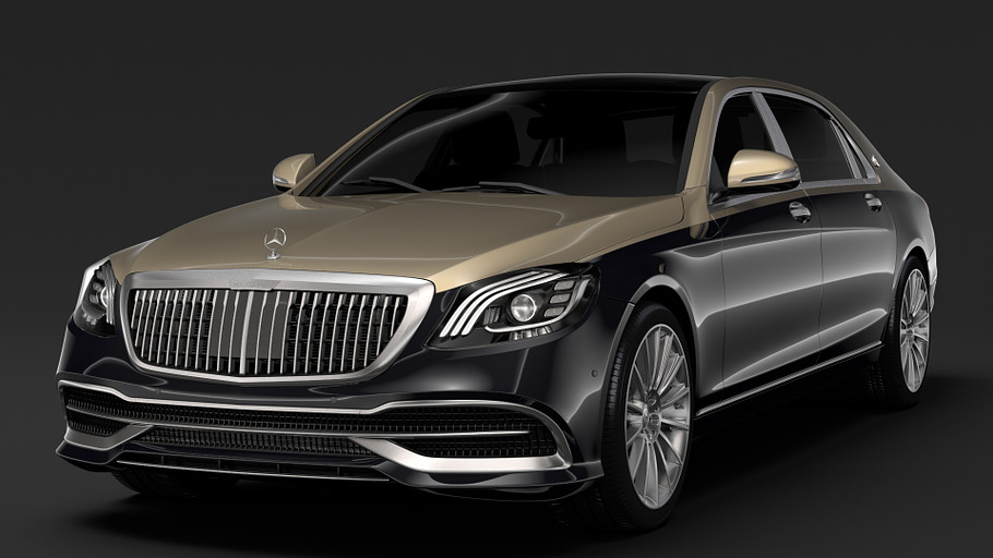 Mercedes Maybach S 560 X222 2019 in Vehicles - product preview 1