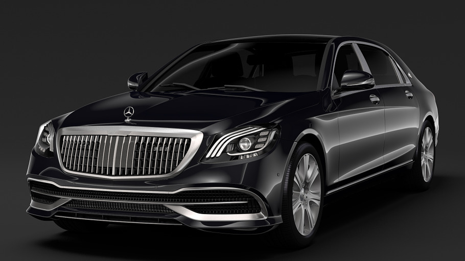 Mercedes Maybach S 650 Guard X222 in Vehicles - product preview 1