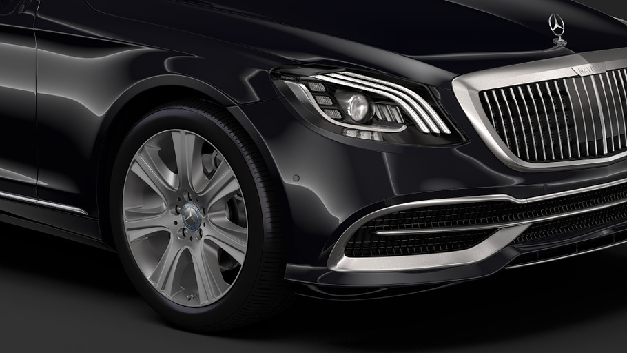 Mercedes Maybach S 650 Guard X222 in Vehicles - product preview 3