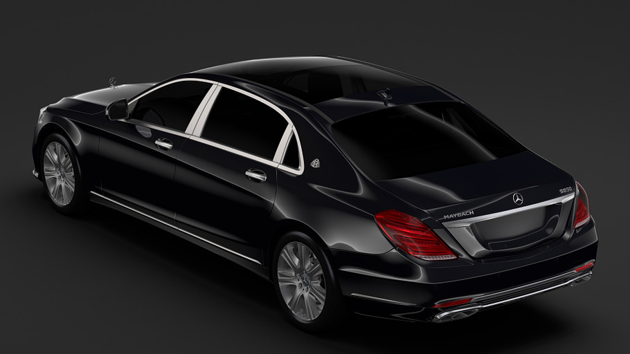 Mercedes Maybach S 650 Guard X222 in Vehicles - product preview 6